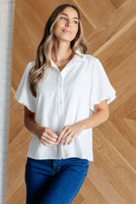 A Sixth Sense Balloon Sleeve Blouse